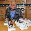 Chris Evans promoting and signing copies of his book 'It's Not What You Think' at Easons Dublin.