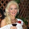 Holly Madison celebrates the release of Beaujolais Nouveau wine at the Paris Hotel and Casino.