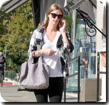 Nicky Hilton
talking on her cell phone in West Hollywood.