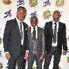 Claude Makalele, Nicolas Anelka, Didier Drogba The Didier Drogba Foundation Charity Ball held at the Dorchester Hotel. London.