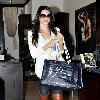 Jenna Dewan shopping at Paige Premium Denim on Robertson Boulevard Los Angeles.