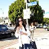 Jenna Dewan shopping at Paige Premium Denim on Robertson Boulevard Los Angeles.