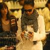 Jessica Alba shopping for groceries at Whole Foods Market in Beverly Hills Los Angeles.