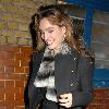 Kelly Brook leaving the Noel Coward Theatre, where she stars in the West End production of ?Calendar Girls? London.