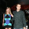 Nikki Hilton and David Ketzenberg at Katsuya in Hollywood Los Angeles.