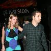 Nikki Hilton and David Ketzenberg at Katsuya in Hollywood Los Angeles.