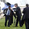 Legendary Brazilian soccer star, Pele  visit to Dunboyne AFC, the FAI Aviva club of the year, and was mobbed by schoolchildren from the area.Dublin.