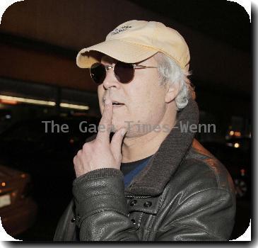 Chevy Chase arrives at LAX airport