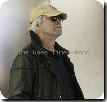 Chevy Chase arrives at LAX airport