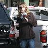 Actress Ellen Pompeoleaving Whole Foods supermarket after purchasing groceriesBeverly Hills.