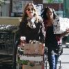 Actress Ellen Pompeoleaving Whole Foods supermarket after purchasing groceriesBeverly Hills.