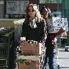 Actress Ellen Pompeoleaving Whole Foods supermarket after purchasing groceriesBeverly Hills.