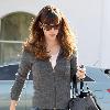 Actress Jennifer Garner leaving the hair salon.