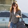 Actress Jennifer Garner leaving the hair salon.