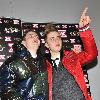 John Grimes and Edward Grimes aka Jedward
Live appearance and photocall held at Talk Talk?s headquarters..