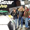 Jeremy Clarkson, Richard Hammond, James May 
Top Gear Live at the RDS in Simmonscourt.