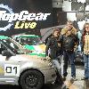 Jeremy Clarkson, Richard Hammond, James May 
Top Gear Live at the RDS in Simmonscourt.