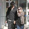 'Grey's Anatomy' star Ellen Pompeo and husband Chris Ivery go to Sushi Park in Hollywood for lunch.