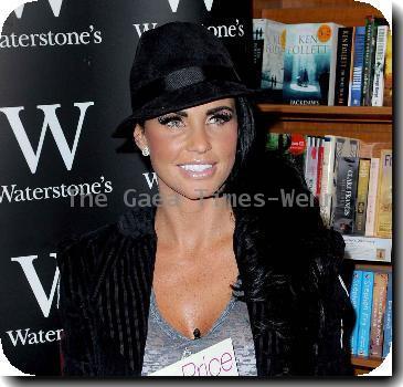 Katie Price, aka Jordan