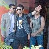 Joe Jonas
of the boy band Jonas Brothers arriving for their World Tour concert at Coliseo de Puerto Rico.