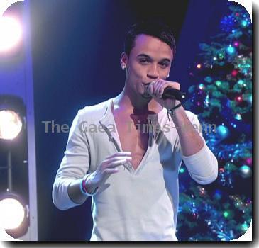 Footage of a 14-year-old Aston Merrygold of JLS appearing on 'Stars In Their Eyes' is shown on 'Alan Carr: Chatty Man'. Shown on Channel 4

England