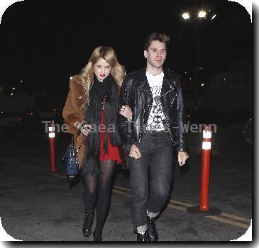 Peaches Geldof 
leaving Bardot nightclub with a friend
Hollywood, California  - 16.12.09
Credit: IANS- WENN