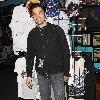 Gilles Marini at Ed Hardy Headquarters in Culver City.