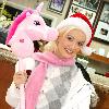 Holly Madison makes a stop at The Jewelers in support of her Holly Jolly Christmas Toy Drive to benefit Toys For Tots and The Salvation Army.