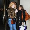 Nicola Roberts leaving Mayfair after shopping.