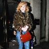 Nicola Roberts leaving Mayfair after shopping.