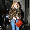 Nicola Roberts leaving Mayfair after shopping.
