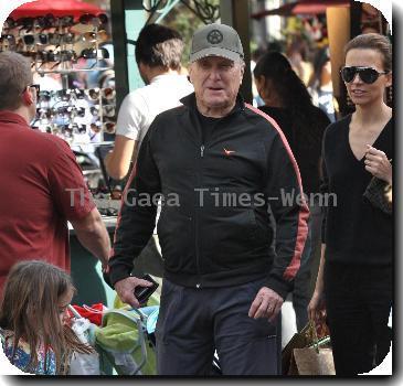 American actor Robert Duvall out shopping in Hollywood..