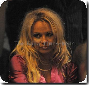 **Exclusive**
Pamela Anderson enjoys a few glasses of wine and a plate of chips at the Wibbas Down Inn, with close friend Vivienne Westwood. Tha pair were joined by the rest of the cast and crew from Pamela's pantomime 'Aladdin', and left just before midnight, signing autographs for some of the suprised locals as they exited the venue..