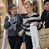 'True Blood' star Anna Paquin and her mother Mary Paquin
out shopping in Hollywood.