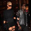 Kanye West and Amber Roseleave a movie theater in Hollywood after watching 'Avatar'Los Angeles.