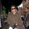 Billy Ray Cyrus carrying a large shopping bag after doing last minute holiday shopping at Harrods.