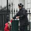 Gavin Rossdale and son Kingston
 go for a walk in Primrose Hill.