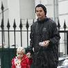 Gavin Rossdale and son Kingston
 go for a walk in Primrose Hill.