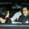 Mario Lopez leaving Katsuya restaurant in Hollywood.Los Angeles, California.