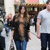 American model Brittny Gastineau 
out shopping in Hollywood.