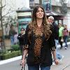 American model Brittny Gastineau 
out shopping in Hollywood.