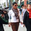 Actress/singer Natalie Cole
leaving a medical building after a doctor's visit. Cole had been suffering from Hepatitis C, but has been cured by treatment given before her kidney transplant in 2009.