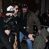 Angelina Jolie and son Maddox, leaving the Broadway showing of 'Mary Poppins.