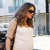 Rebecca Gayheart out shopping with friends while looking heavily pregnant. Los Angeles.