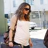 Rebecca Gayheart out shopping with friends while looking heavily pregnant. Los Angeles.