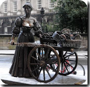 The Molly Malone statue