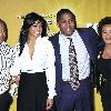 (l-r) Kyle Massey, Tatyana Ali, Chris Massey and Wanda Sykes 
41st NAACP Image Awards nomination announcements and press conference held at The SLS Hotel in Beverly Hills.