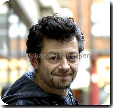 Andy Serkis who played Gollum in 'Lord Of The Rings' and Ian Dury in his new film 'Sex & Drugs & Rock & Roll' pictured outside the BBC Radio 2 studios. London.