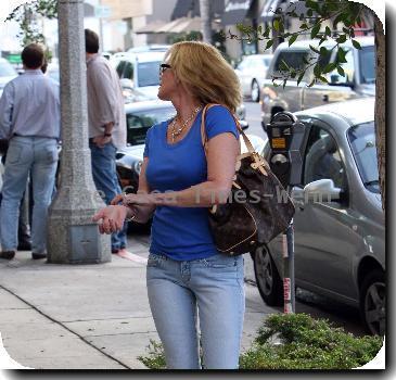 Melanie Griffith
 seen shopping in Beverly Hills..