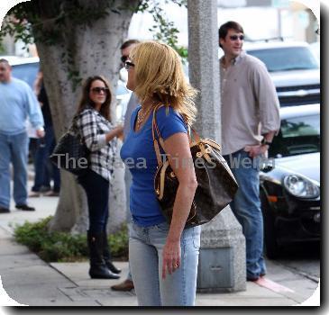 Melanie Griffith
 seen shopping in Beverly Hills..